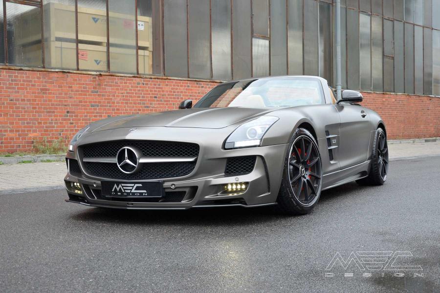 Mercedes-Benz SLS AMG Roadster Monza Grey by MEC Design '2014